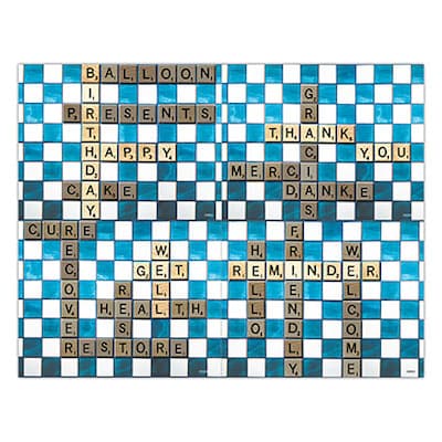 Graphic Image Postcards; for Laser Printer; Scrabble Assorted Reminder, 100/Pk