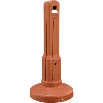 Global Industrial Outdoor Ashtray, 1-1/2 Gallon, Terracotta (261391RG)