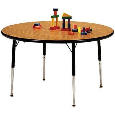 Virco® Activity Table; Round; 48” Diameter; Grey Top