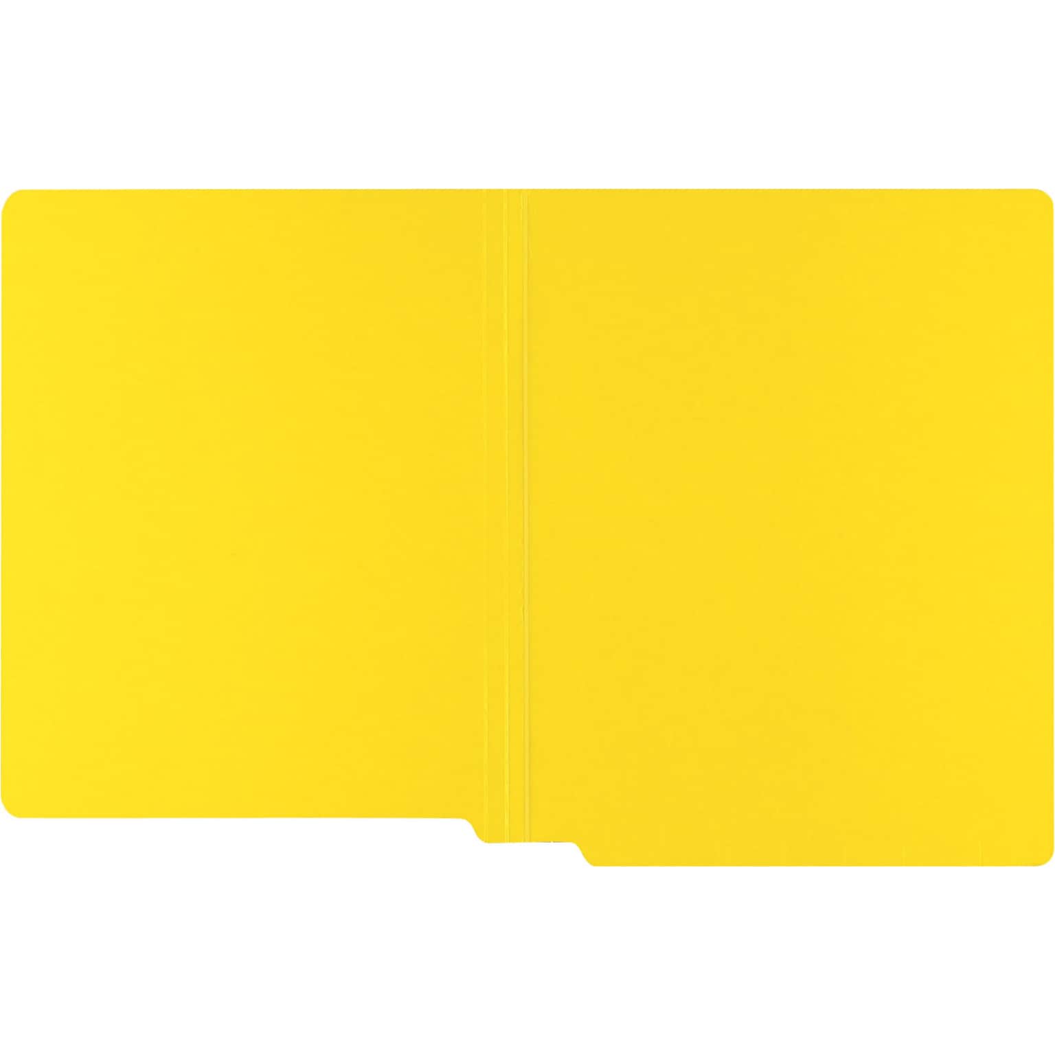 Medical Arts Press®  Heavy-Duty Colored End-Tab Folders; 20 pt., Straight Cut, Letter Size, 40/BX