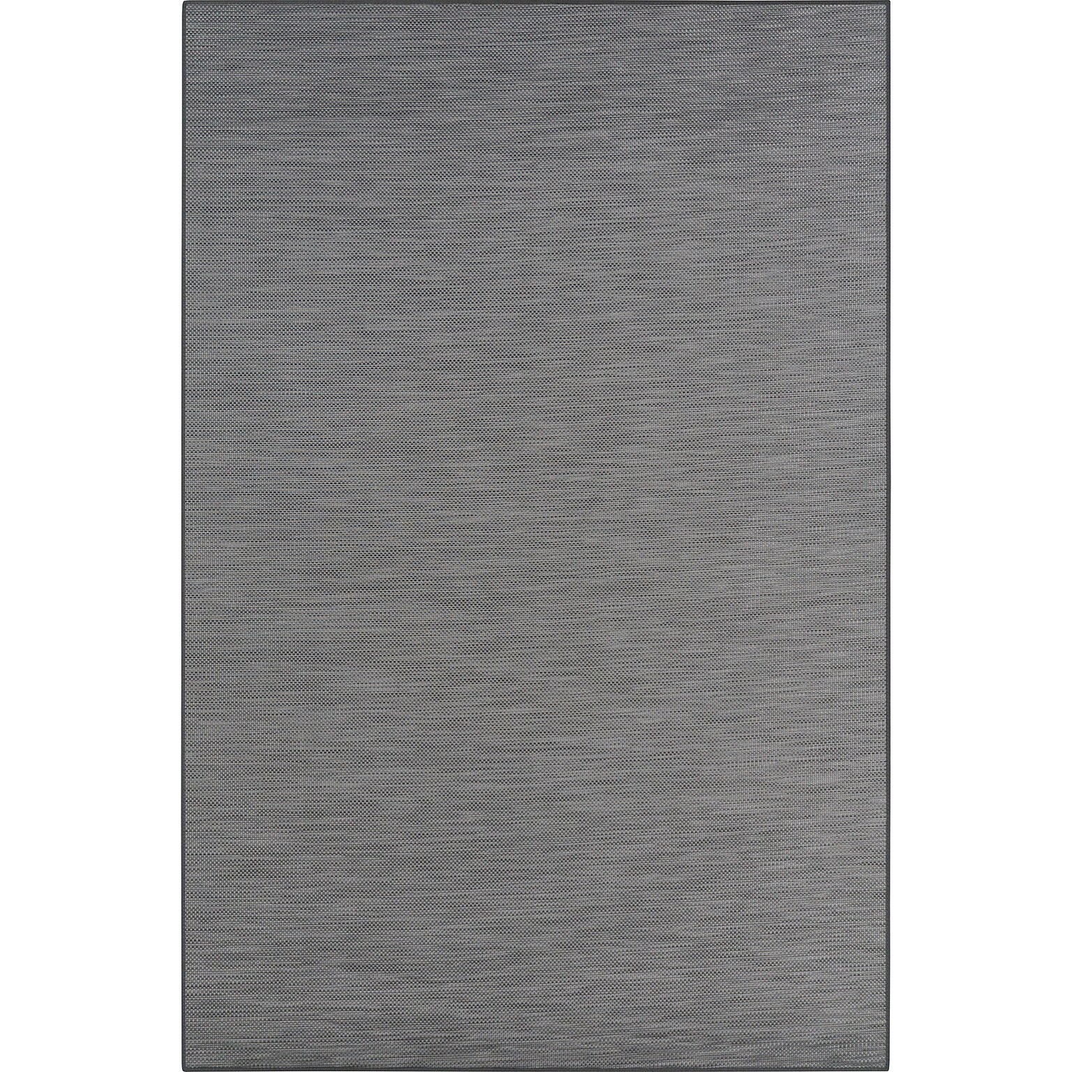 Joy Carpets Water Mill Vinyl 43 x 6 Machine Woven Rug, Tungsten (2170X-04)