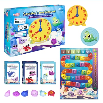 The Fidget Game Squishy Time Rescue The Telling Time Game (FDGSQUISHTIME)