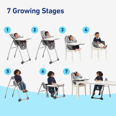 Graco Table2Table Premier Fold 7-in-1 High Chair, Maison (2156179)