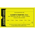 Medical Arts Press® Full-Color Appointment Cards; Admit One, Fluorescent Yellow