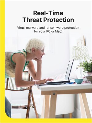 Norton AntiVirus Plus for 1 Device, Windows/Mac, Product Key Card (21392074)