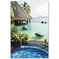 Medical Arts Press® Standard 4x6 Postcards; Ocean Hut
