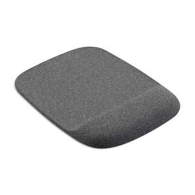 Quill Brand® Mouse Pad with Gel Wrist Rest, Gray