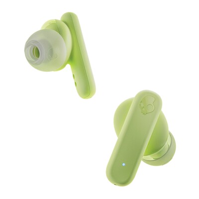 Skullcandy Smokin Buds True Wireless Earbuds with Microphone & Charging Case, Bluetooth, Matcha (S2