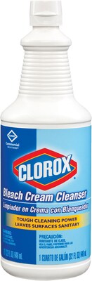 Clorox® Bleach Cream Cleanser; 32oz., 8 Bottles/Case