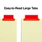 Insertable Big Tab Dividers, 8-Tab, Assorted