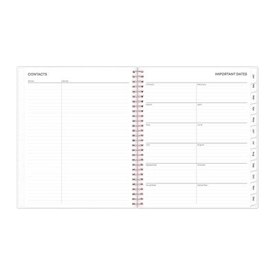 2027 Blue Sky Joselyn 8" x 10" Calendar Year Monthly Planner, Plastic Cover (110395-27)