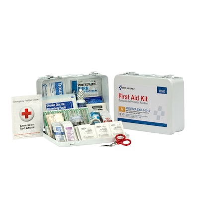 First Aid Only First Aid Kits, 89 Pieces, White, Kit (90560)