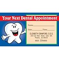 Medical Arts Press® Full-Color Dental Appointment Cards; Happy Tooth