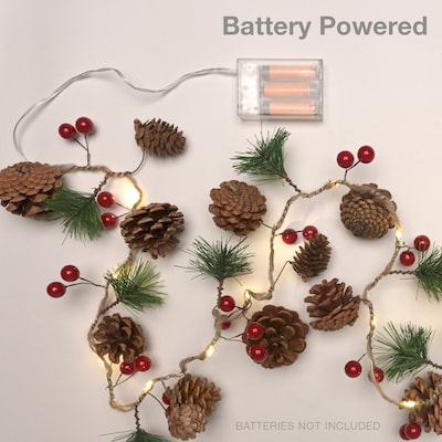 Excello Brands 6' Garland Holiday String Lights (EGP-HL-GAR-72)