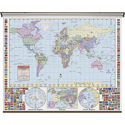 World Political Wall Map