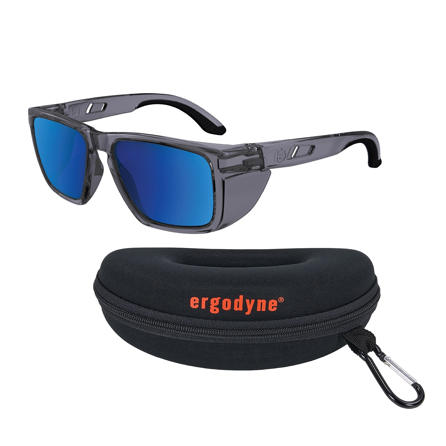 Ergodyne Skullerz SIXTEN-AFASPM Anti-Fog Safety Glasses, Blue Lens (58240)