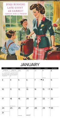 2027 Willow Creek Asking for a Friend 12" x 12" Monthly Wall Calendar, Assorted Colors (58879)