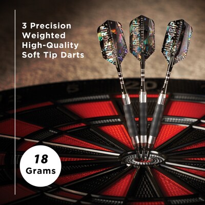 Viper Sure Grip Soft Tip Darts Black, 18 Grams (20-0006-18)