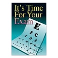 Medical Arts Press® Eye Care Standard 4x6 Postcards; Eyechart/Glasses, Its Time for Your...