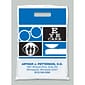 Medical Arts Press® Eye Care Personalized Large 2-Color Supply Bags; 9 x 13", Eye Care, 100 Bags, (53169)