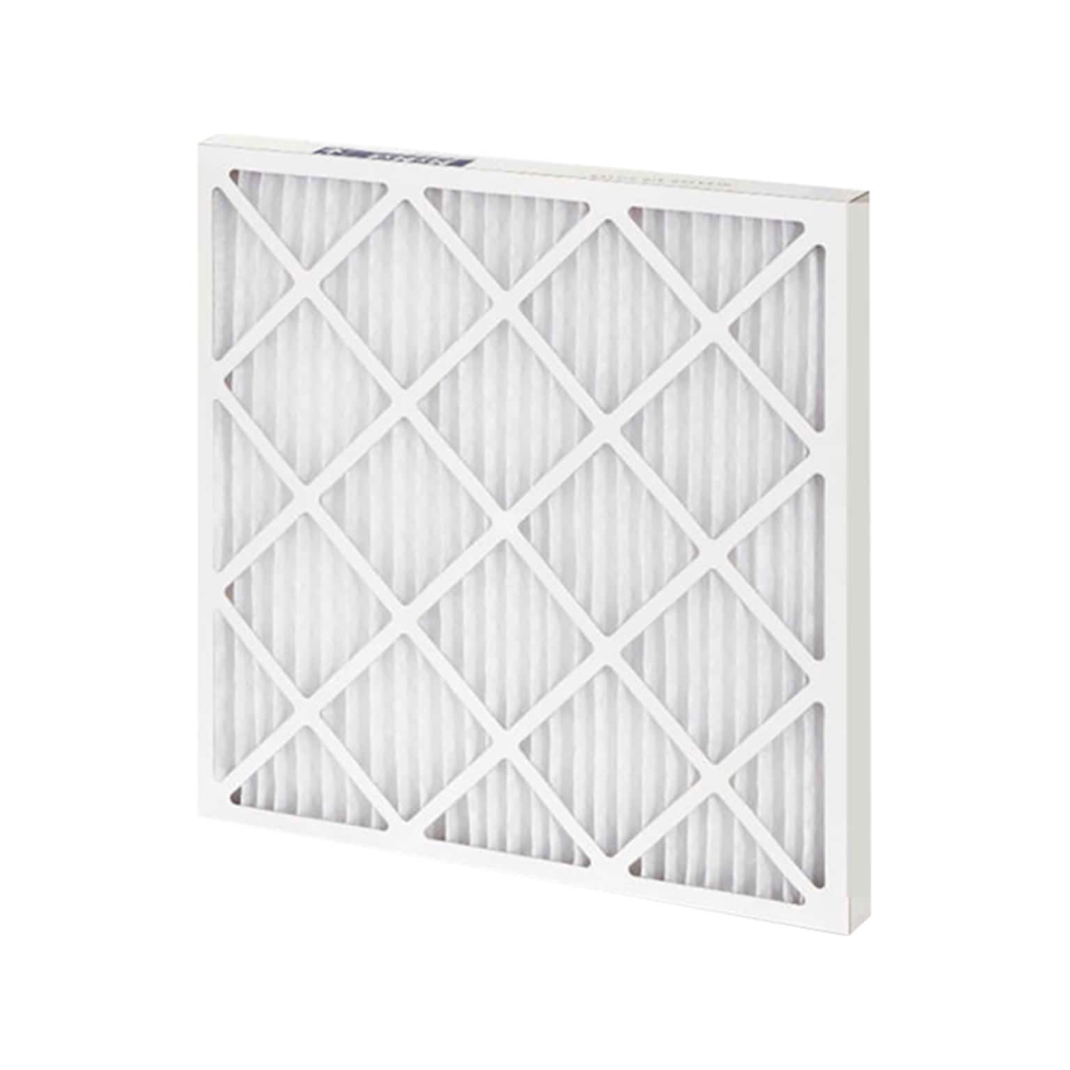 Global Industrial 12 x 12 x 1 Pleated Air Filter, MERV 8, Dozen (B2318395)
