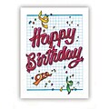 Medical Arts Press® Birthday Greeting Cards; Confetti,  Blank Inside
