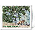 Medical Arts Press® Veterinary Sympathy Cards; Gone But Not Forgotten, Personalized