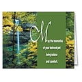 Medical Arts Press® Veterinary Sympathy Cards; Waterfall, Personalized Inside
