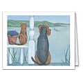 Medical Arts Press® Veterinary Sympathy Cards; Pets On Porch, Personalized