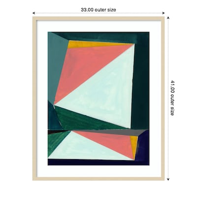 Amanti Art Chop I by Cartissi Wood Framed Wall Art Print, 33" x 41" (A42677290389)