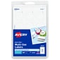 Avery Easy Peel Laser/Inkjet Multipurpose Labels, 1" Dia., White, 12 Labels/Sheet, 50 Sheets/Pack (5410)