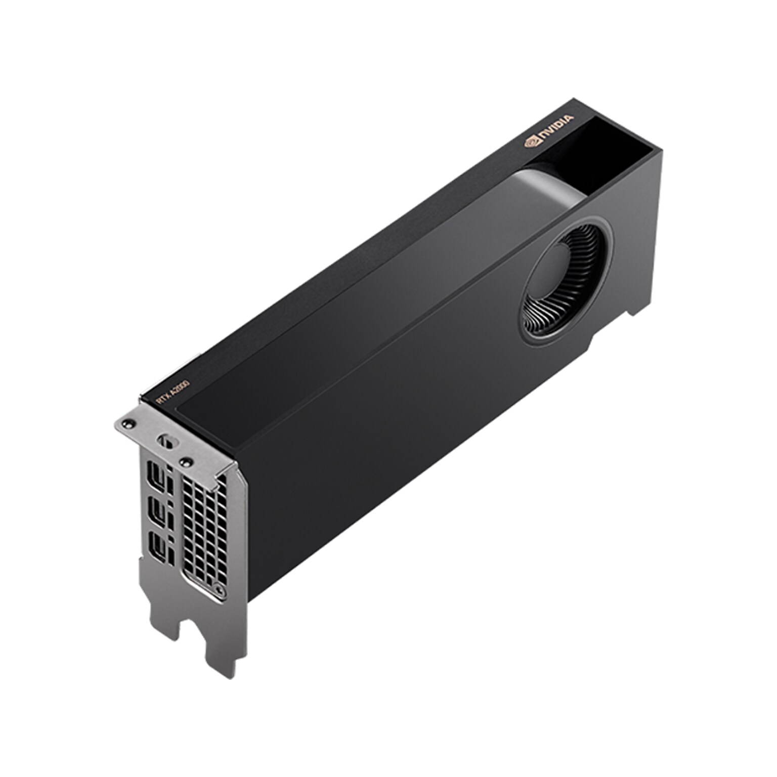 NVIDIA RTX A2000 PCI Express 4.0 x16 12GB GDDR6 Graphics Card, Black (VCNRTXA200012GB-PB)
