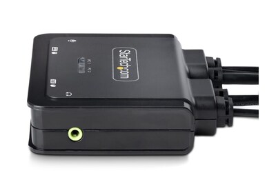 Startech 2-Port Hybrid USB-C DisplayPort Cable KVM Switch (C2-D46-UAC-CBL-KVM)