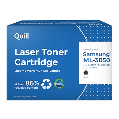 Quill Brand® Remanufactured Black High Yield Toner Cartridge Replacement for Samsung ML-D3050 (ML-D3050A/B) (Lifetime Warranty)