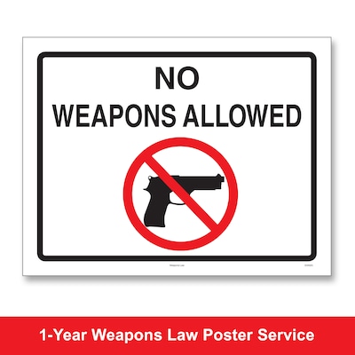 ComplyRight Weapons Law Poster Service, Nevada (U1200CWPNV)