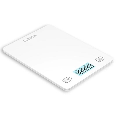 Cubitt Stainless Steel Smart Kitchen Scale, Snow White (CTK-7)