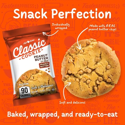Classic Cookie Peanut Butter Cookies, .75 oz., 54/Pack (220-02863)