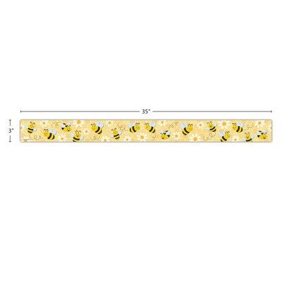 Teacher Created Resources Straight Border Trim, 3" x 2.92', Buzzing Bees, 12/Pack, 6 Packs/Bundle (TCR6908-6)