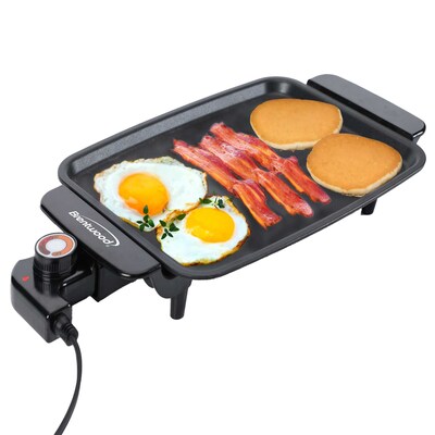 Brentwood 1,200-Watt Electric Ceramic Griddle, Black (TS-810)