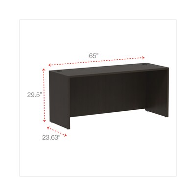 Alera Valencia Series Credenza Shells, 65w X 23 3/5d, Espresso