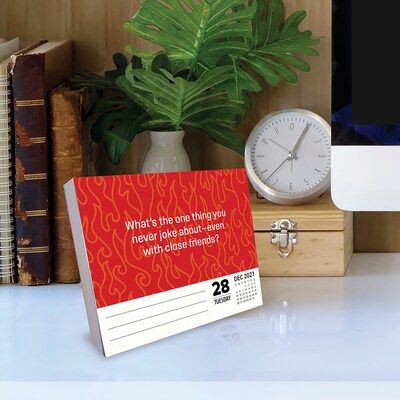 2027 Willow Creek Hot Seat Questions 5.4" x 6.2" Day-to-Day Calendar (63521)