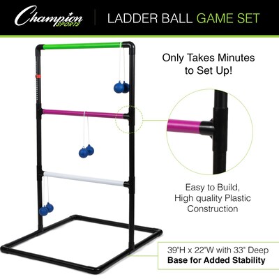Champion Sports Ladder Ball Game Set (CHSLGSTSET)