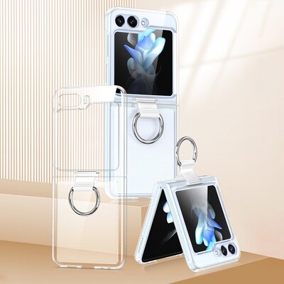 SaharaCase Venture Phone Case for Samsung Galaxy Z Flip6, Shock Absorbing, Clear (CP00583)