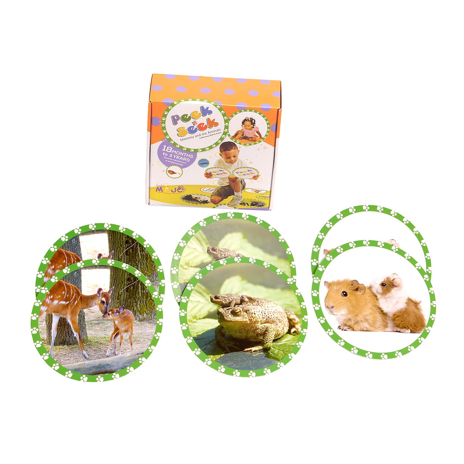 MOJO Seek and Peek Mommy and Me Memory Match (MJ-810002)