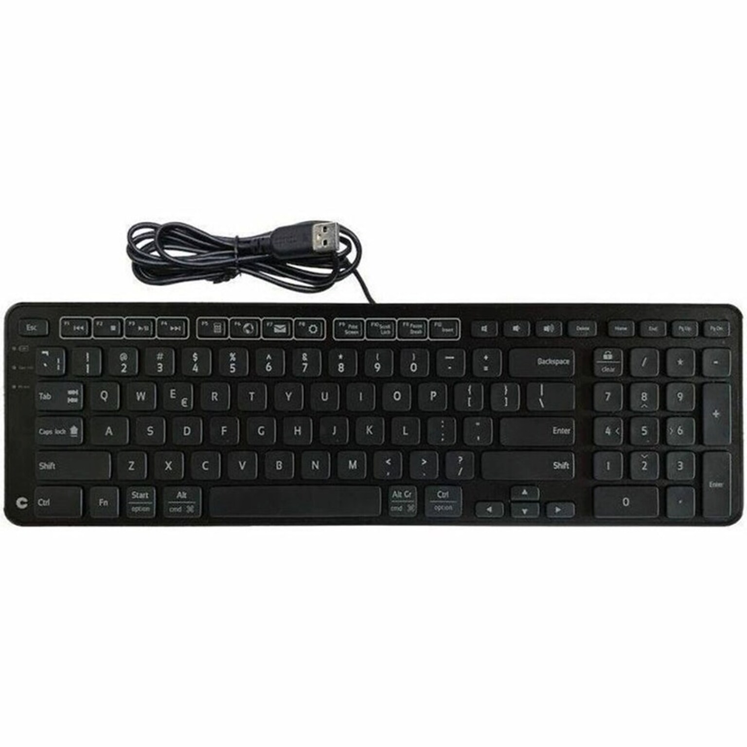 Contour Design Balance Wired Ergonomic Keyboard, Black (102106)