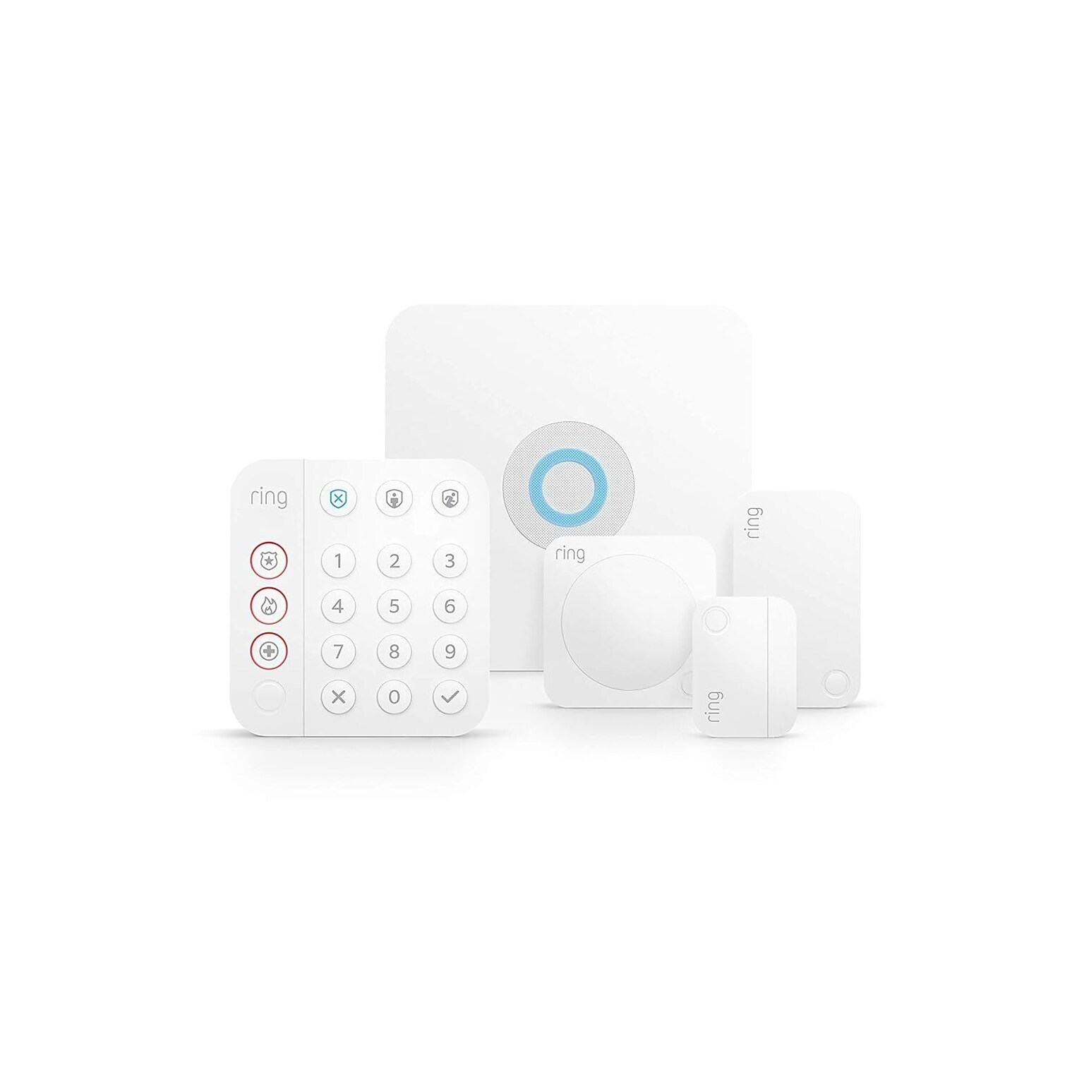 Ring Alarm Wireless Security System (2nd Gen), White (B07ZDTXJ93)