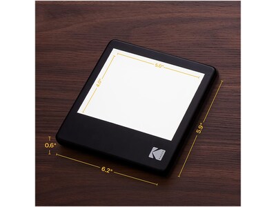 Kodak LED Light Box for Negatives,  5 x 4, Black (RODLLP5X4)