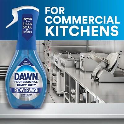 Dawn Professional Heavy Duty Powerwash Commercial Dish Soap Spray, 16 Fl. oz., 6/Carton (12300CT)