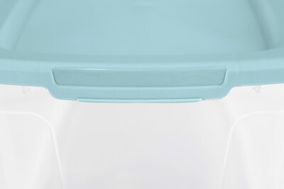 Home Logic 6 Qt. Clear Stackable Storage Bin