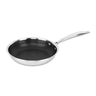 Brentwood 8 Frying Pan, Stainless Steel (B-FH20)